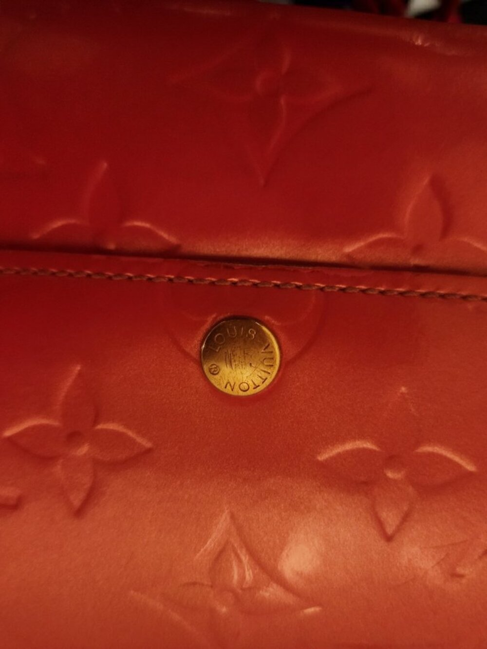 Louis Vuitton Vernis Monogram Wallet – Red Patent Leather - Picture 12 of 13